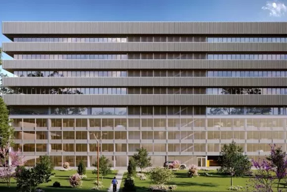 Miles, un programme tertiaire de 9000m² de bureaux à Saint-Jacques-de-la-Lande, près de Rennes.